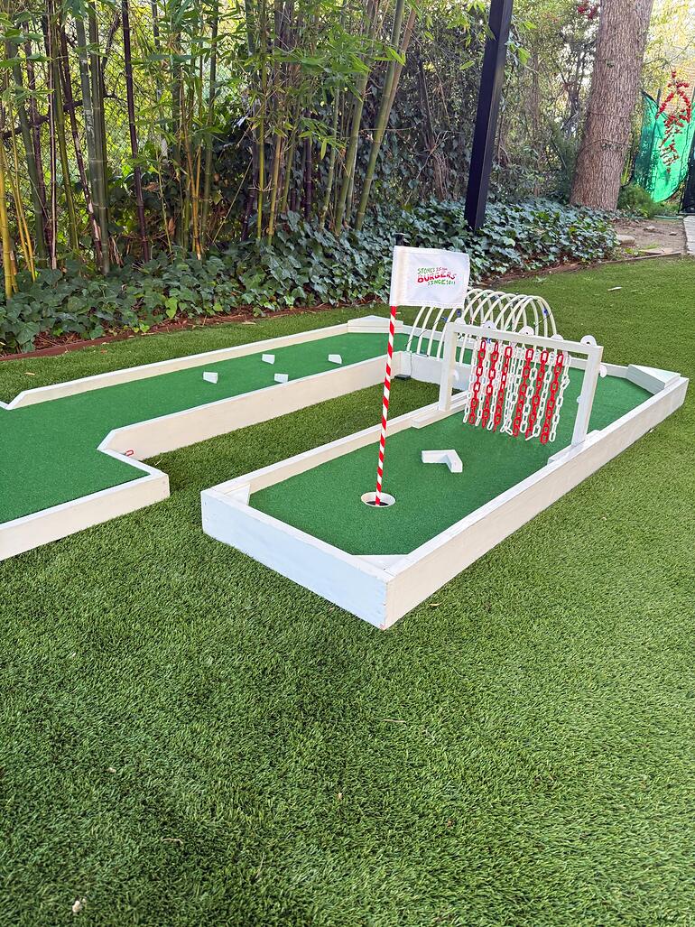 Custom mini golf event by Putt Putt Party Rentals