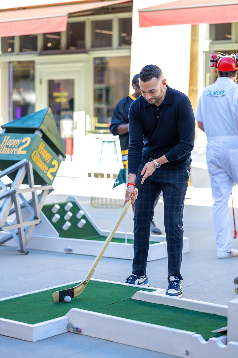 Custom mini golf event by Putt Putt Party Rentals