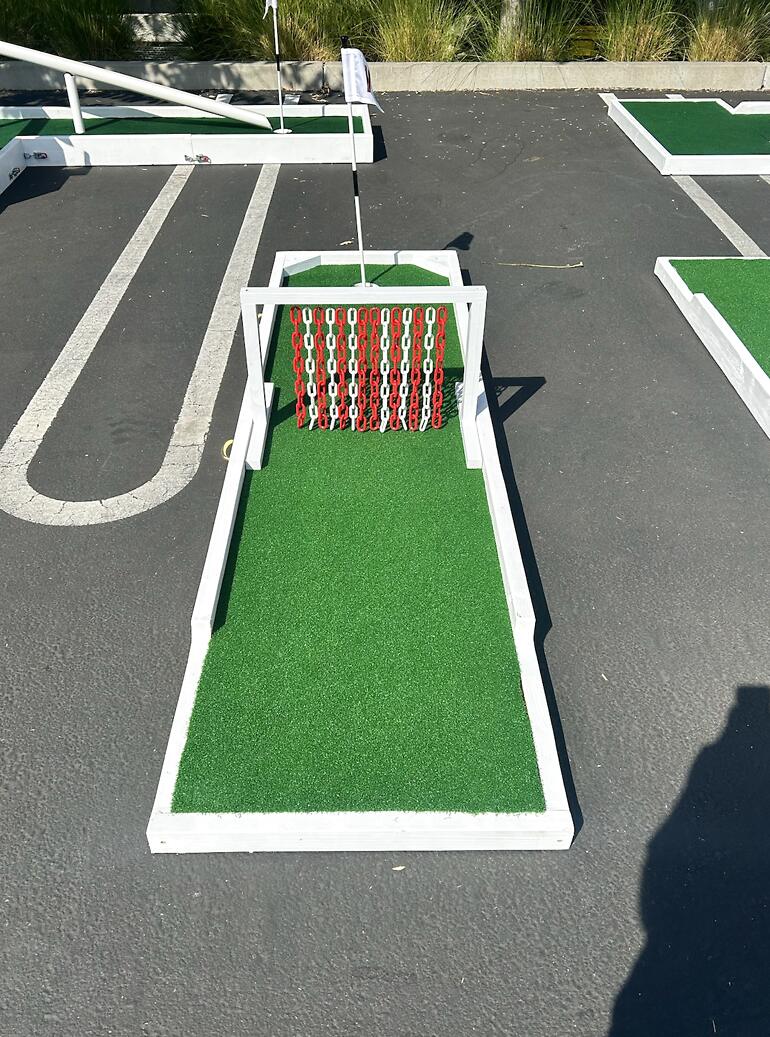 Custom mini golf event by Putt Putt Party Rentals