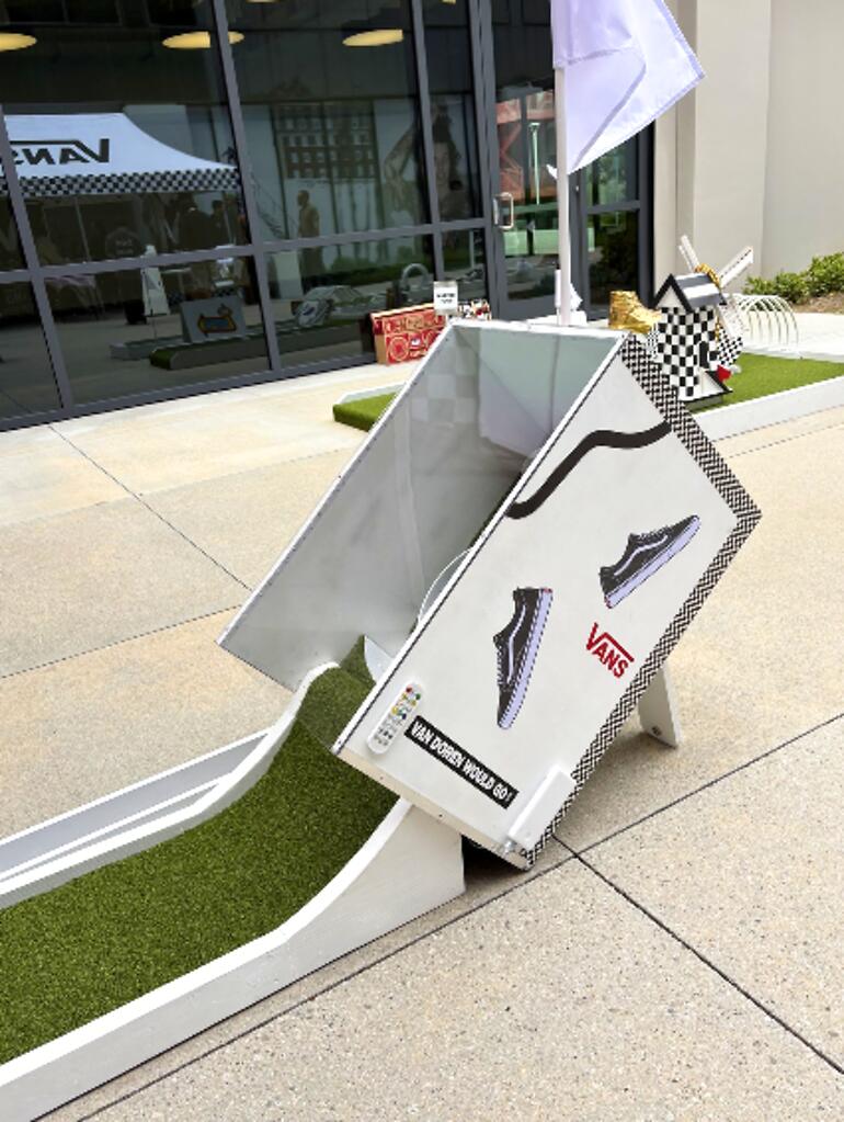 Custom mini golf event by Putt Putt Party Rentals