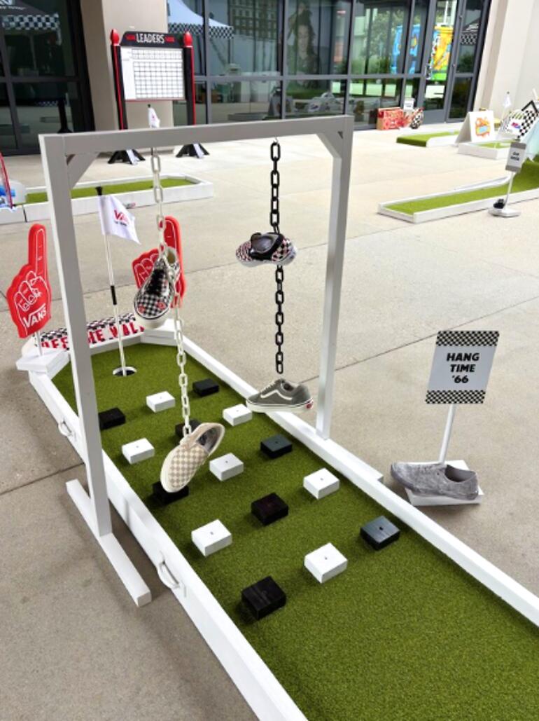 Custom mini golf event by Putt Putt Party Rentals
